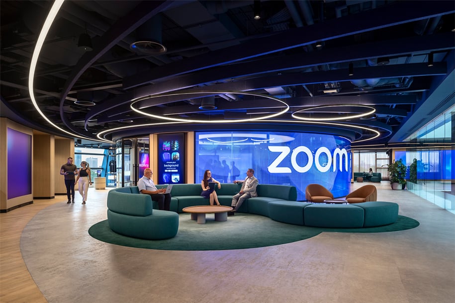 Unispace EMEA and Zoom, win prestigious iF Design Award for their London Experience Centre and Engagement Hub